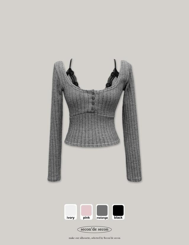 Premium Lace Layered Top