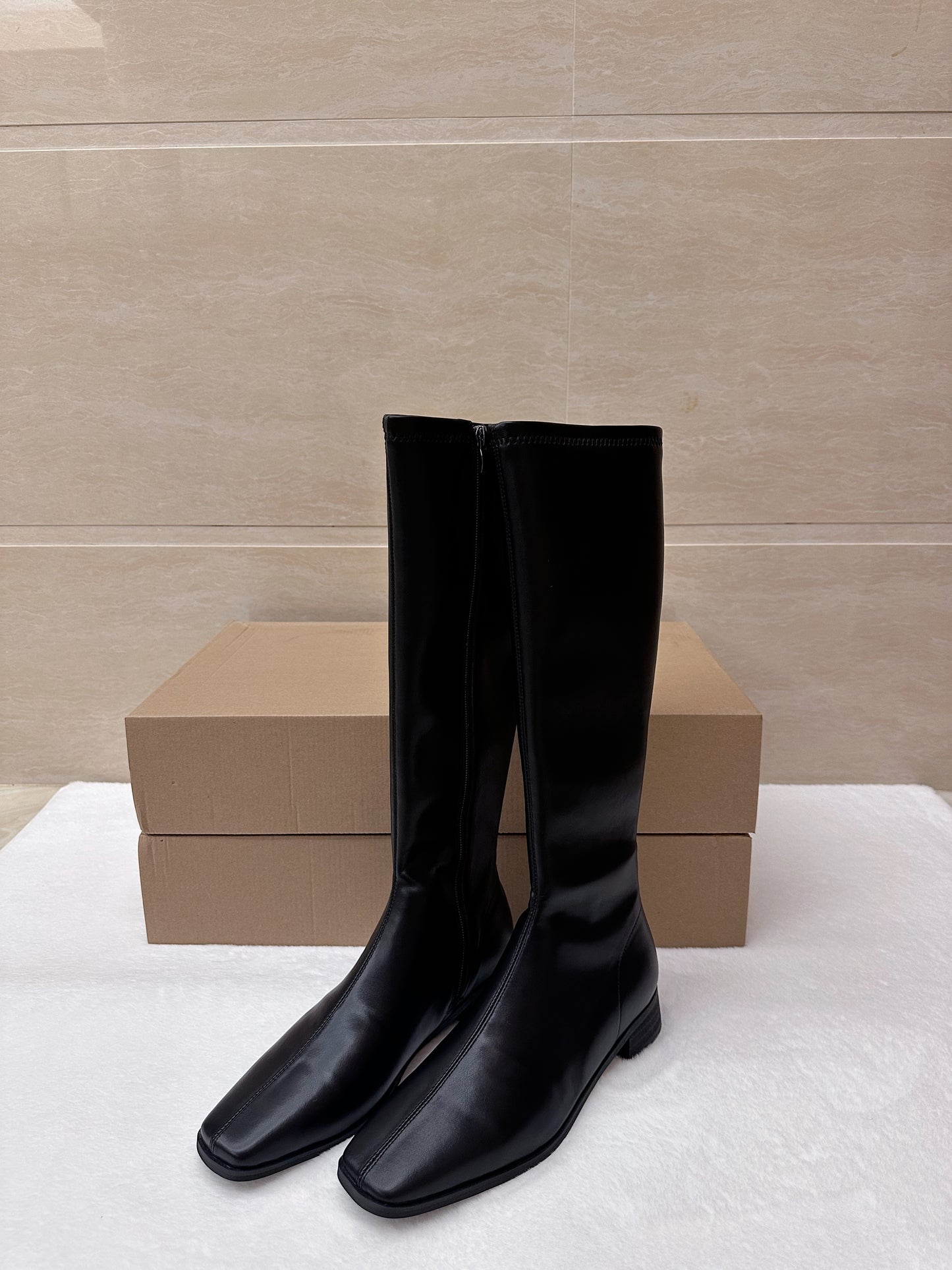 Korea 皇牌Winter Knee Boots +3cm Ver.