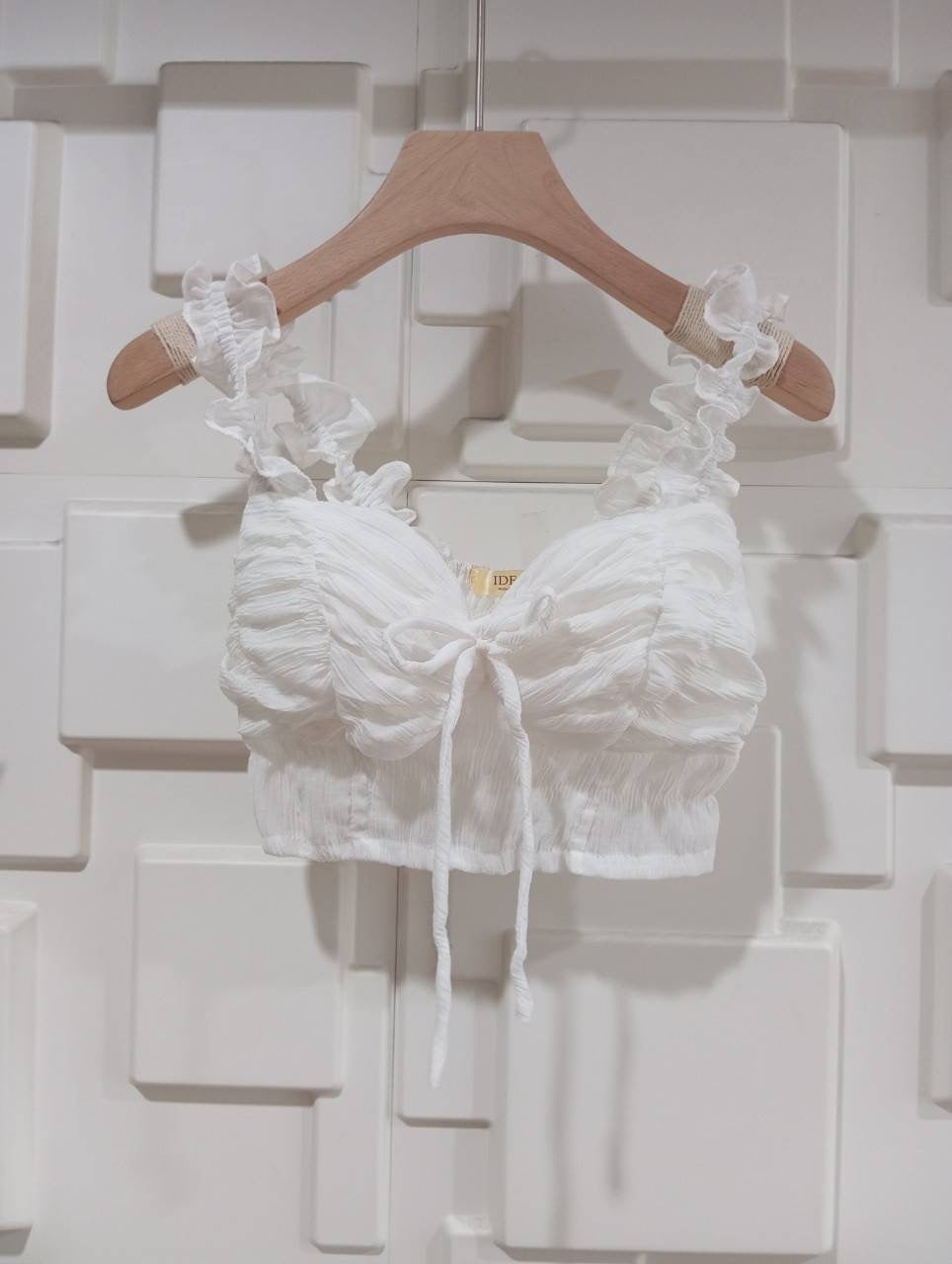 Thai Fairy Ruffle Ribbon Top