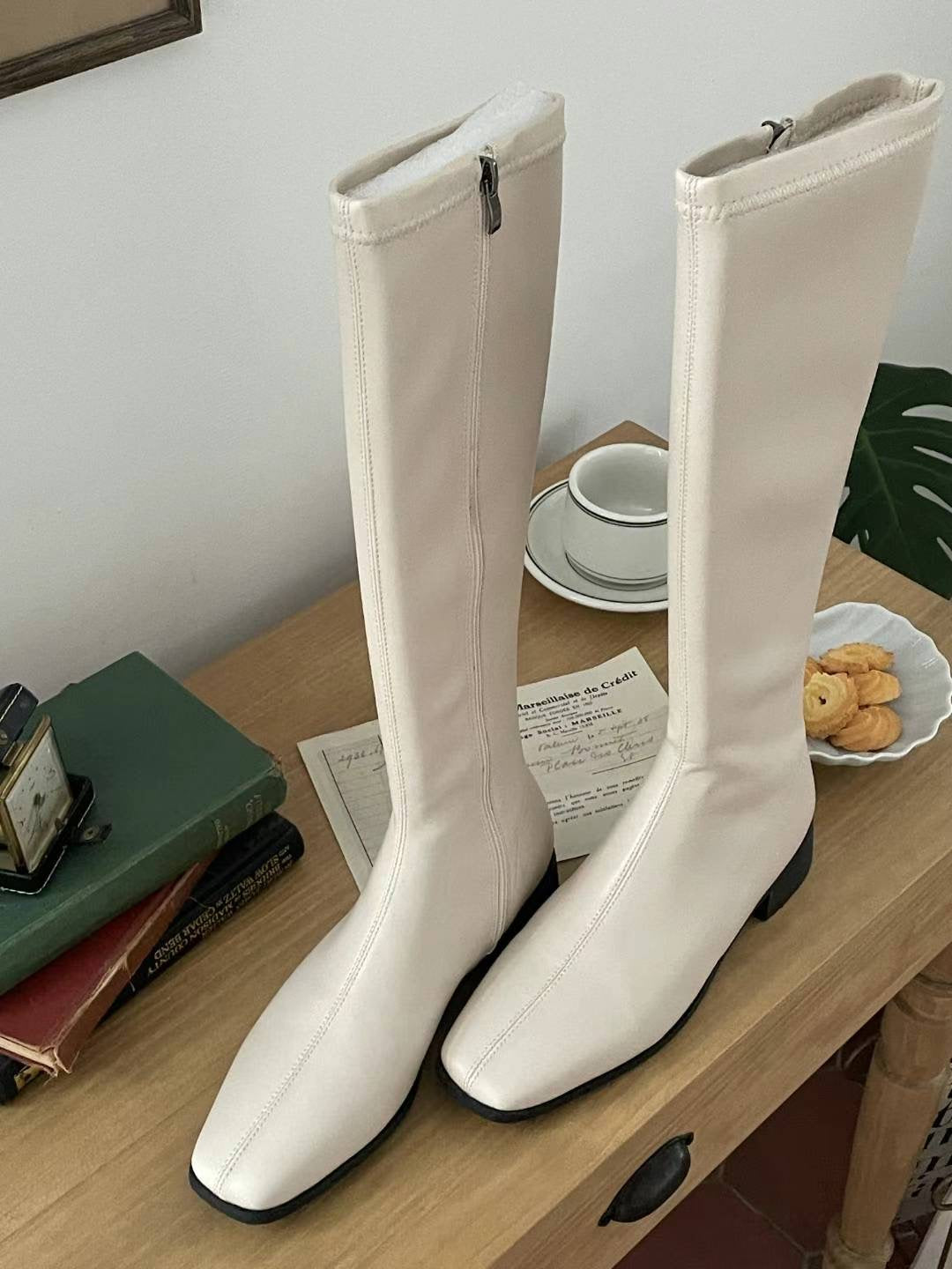 Korea 皇牌Winter Knee Boots +3cm Ver.