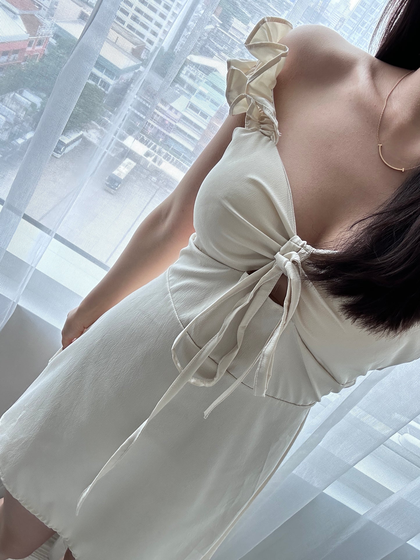 Thai Cream Dress